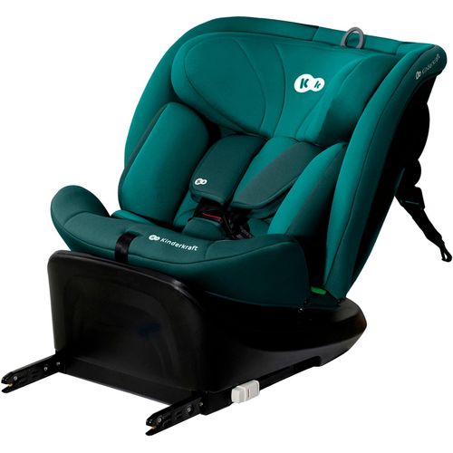 Autokindersitz KINDERKRAFT "I-GROW i-Size", Baby, blau, Materialmix, Kindersitze Autokindersitz, 360 – drehbarer Kindersitz