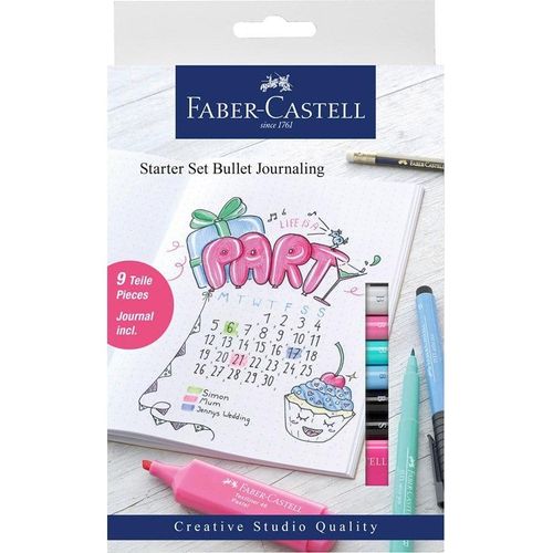 Faber-Castell Bullet Journaling Starter Set 9-teilig