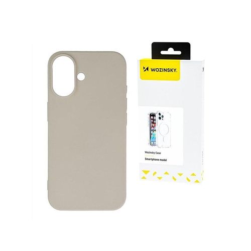 Wozinsky Silicone Case for Samsung Galaxy S25+ - Beige