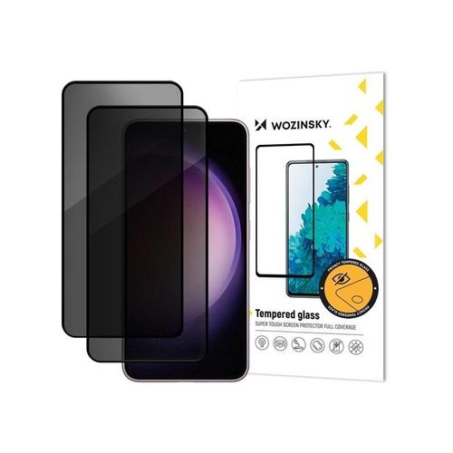 Wozinsky Privacy Glass Tempered Glass Private Protector for Samsung Galaxy M16 2-Pack