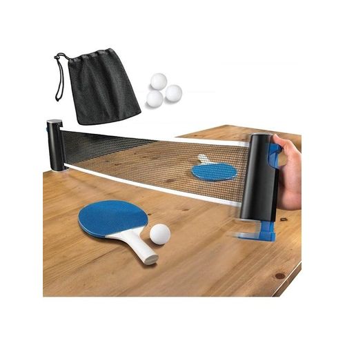Pro Table tennis set - Flex net with 2 bats and balls