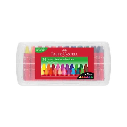Faber-Castell Wachsmalkreiden Jumbo 24er Box
