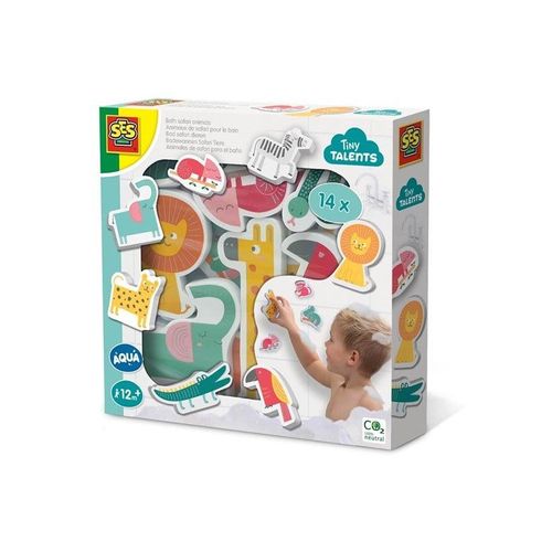 SES Creative Tiny Talents Bath Safari Animals