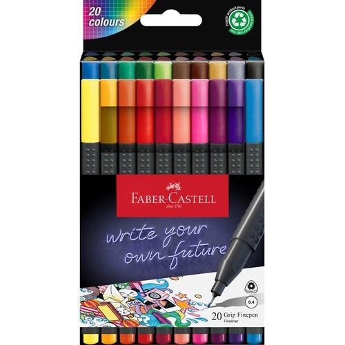Faber-Castell Finepen Grip 0.4 20er Etui