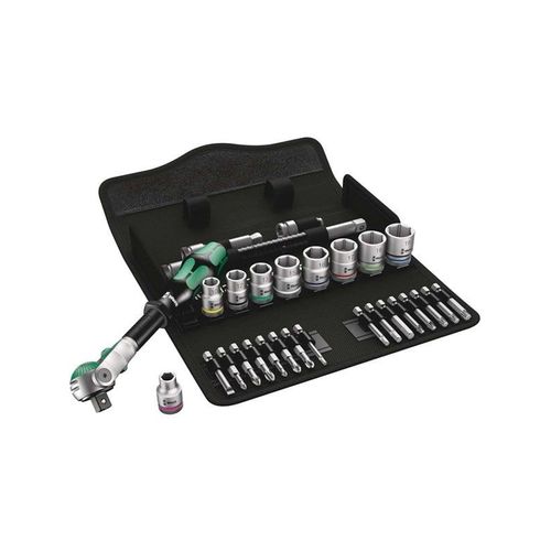Wera 8100 SB 6 Zyklop Speed-Knarrensatz, 3/8"-Antrieb, metrisch, 29-teilig