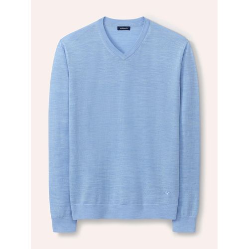 Walbusch V-Pullover Merino Extrafein