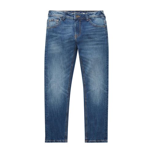 TOM TAILOR Jungen TTJOHN Jeans mit Stretch, blau, Uni, Gr. 134