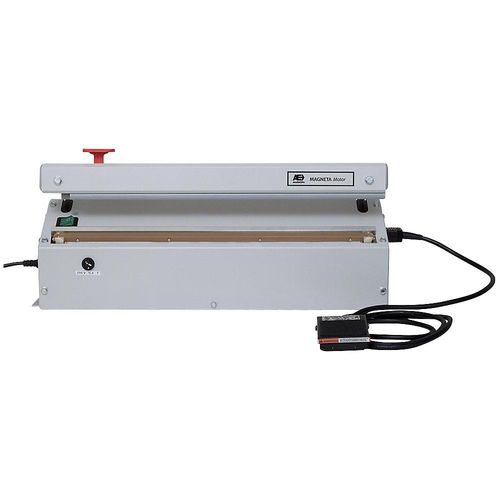 Folienschweiß-Tischgerät MAGNETA, Industrieausführung mit Pedal, Schweißnaht LxB 420 x 5 mm kaiserkraft