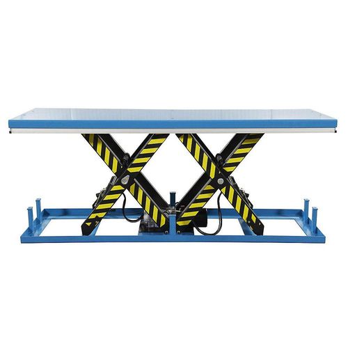 Tandem-Hubtisch, mit Hand-Bedienelement, Tragfähigkeit 4000 kg, Betriebsspannung 400 V kaiserkraft