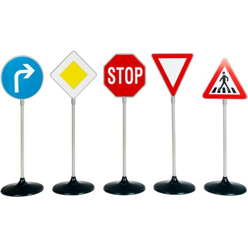 Spiel-Verkehrszeichen KLEIN, bunt, Fahrzeug-Spielwelten, KinderH:70cm, Made in Germany, H:70cm