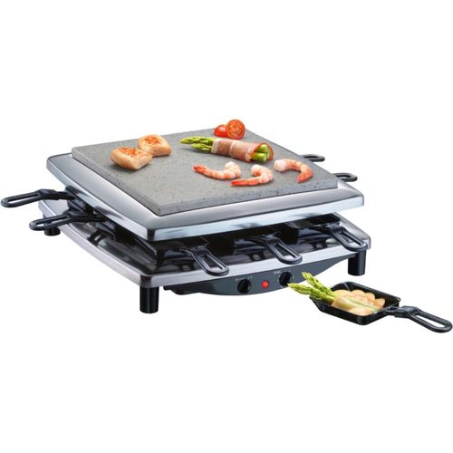 STEBA Raclette "RC 3 plus chrom", silber (chrom), B:36cm H:14cm T:36cm, Raclettes