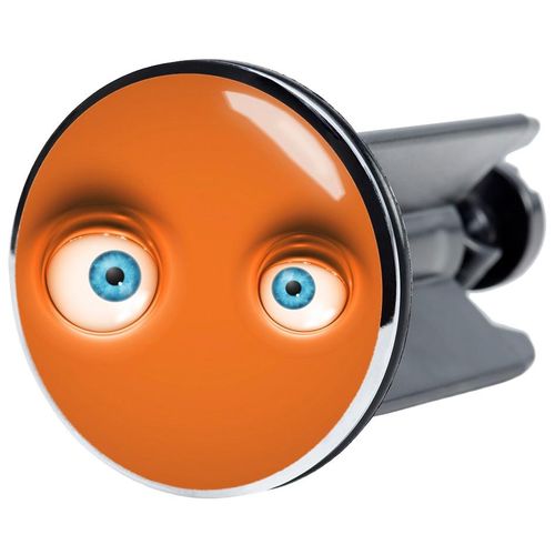 Waschbeckenstöpsel SANILO "Glubschi", orange, Ø:4cm, Stöpsel, Ø 4 cm