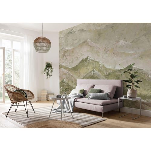 Fototapete KOMAR "Vlies Fototapete - Ladakh - Größe 350 x 250 cm", beige, B:350m H:250m, Vlies, Tapeten