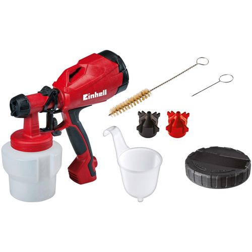 Farbsprühgerät EINHELL "TC-SY 500 P", rot, B:12,5cm H:25,5cm T:27,6cm, Kunststoff, Farbsprühgeräte