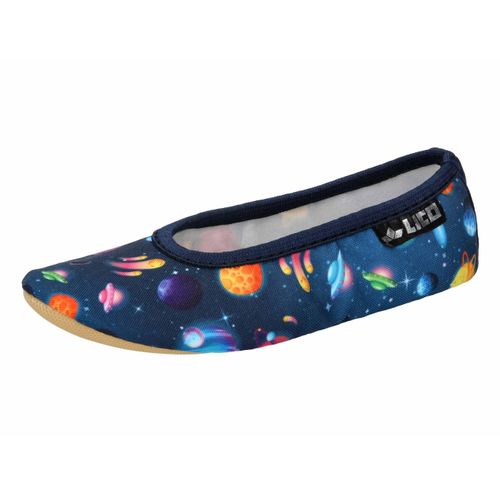 Gymnastikschuh LICO "Gymnastikschuh G 1 Style", Mädchen, Gr. 37, blau, Textil, Schuhe