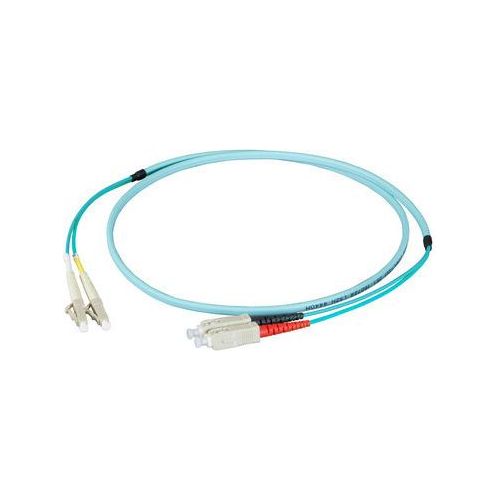 EFB-Elektronik Duplex Jumper LC-SC 50/125µ, OM3, LSZH,aqua, Flat Twin 3x5mm, 50m Hersteller: EFB Elektronik (O0314FT.50)