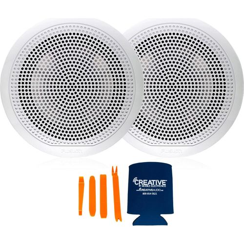 Boots-Lautsprecher 6,5" Fusion EL Series v2 weiß 80W | Fusion 010-02080-00