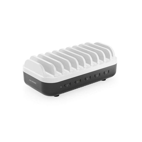 ALOGIC Powerfin 10 Port 100w USB-C Desktop Charging Station
