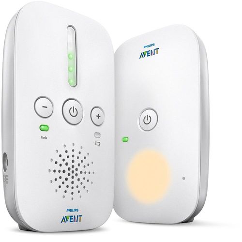 Philips Avent Audio-Babyphone SCD502/52, DECT-Technologie, Eco-Mode, 24 Std. Lau