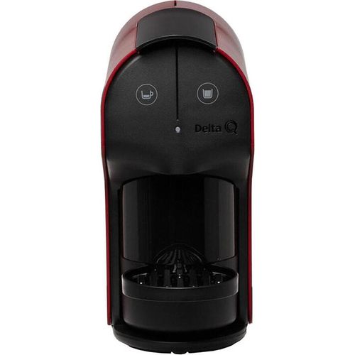 Delta Q QUICK, Pad-Kaffeemaschine, 0,8 l, Kaffeekapsel, 1200 W, Rot