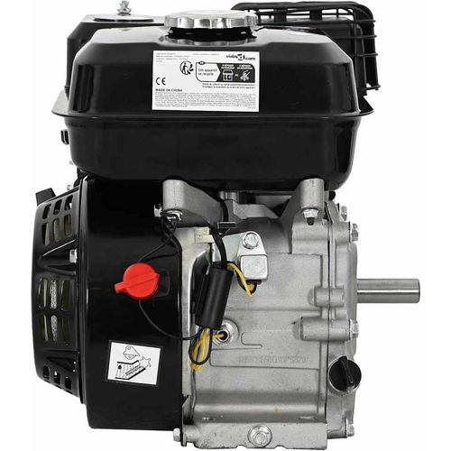 vidaXL Benzinmotor 6,5 PS 4,8 kW Schwarz