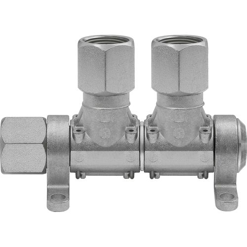 Riegler Druckluftverteiler »Multi-Link«, ohne Kupplung, Entnahmeeinheit 2