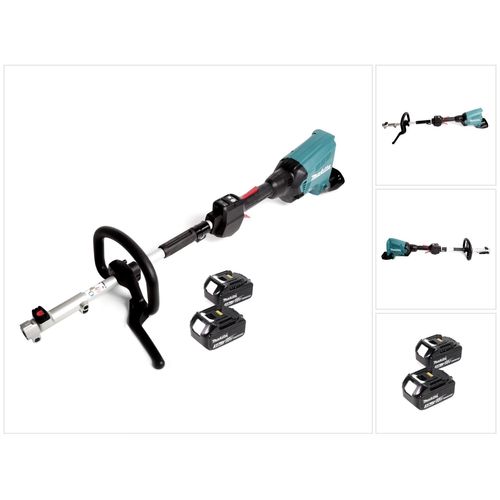 Makita DUX 60 F Akku Multifunktionsantrieb 36V ( 2x 18V ) Brushless + 2x Akku 3,0Ah