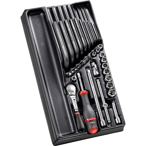 Facom Modul - Steckschluessel 1/4Z, 36-tlg