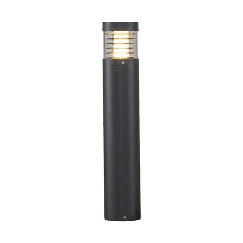 Lucande LED-Wegelampe Lucius, 65cm, anthrazit, Metall, IP54