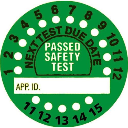 Fluke Geräteaufkleber f.Gutbewertung PASS 560R-02 (VE500) 560 Stk