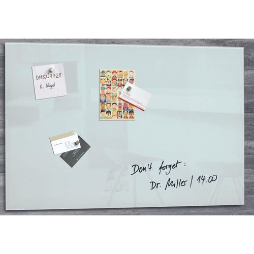 SIGEL Glas-Magnettafel artverum® 60,0 x 40,0 cm weiß