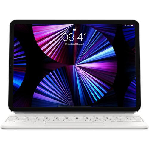Apple Magic Keyboard, KeyboardDock für iPad Pro 11", weiß, DE [2020 / 2021 / 2022]