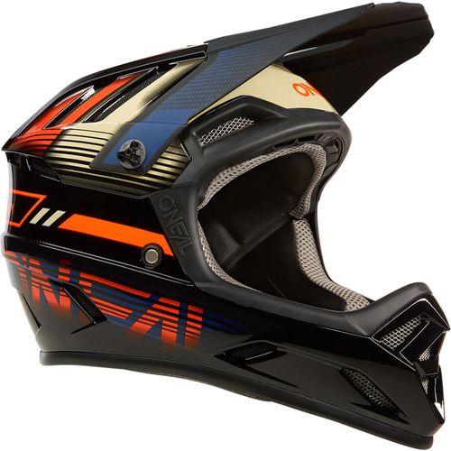 O'NEAL Fullface Helm Backflip Eclipse , Orange Blau, S