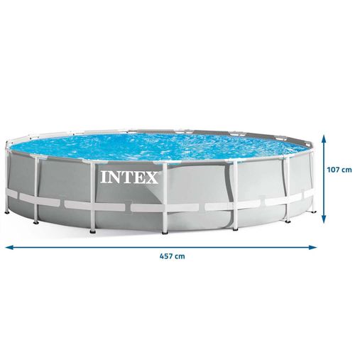 Rahmen-Gartenpool 457 x 107 cm 21 in 1 INTEX 26724