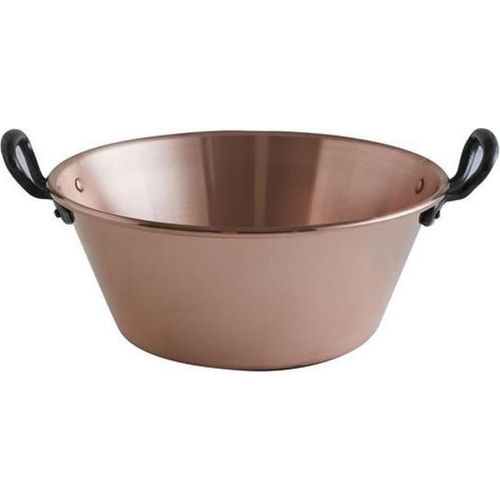 Kupfermarmeladenbecken 17/10 26cm 3l induktion Baumalu 207024