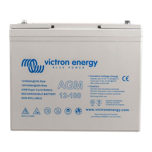12V/100Ah AGM-Super-Zyklus-Batterie (M6)