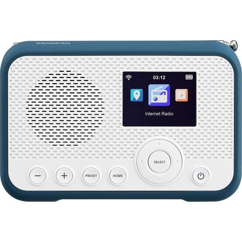 SANGEAN Sangean Electronics WFR-39 Internet Taschenradio Internet DAB UKW Internetradio UKW WLAN Spotify