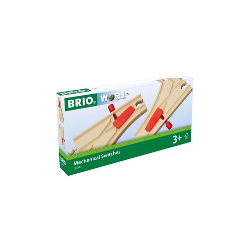 BRIO Spiel Mechanisches Weichenpaar (L1/M1)