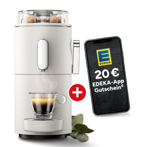 CoffeeB Kaffeemaschine Globe, weiß