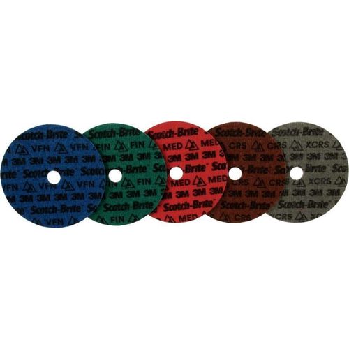 3M Präzisions-Vliesscheibe 125 extragrob PN-DH grau/excoarce Bohrung 22,23mm VE25 (Pack mit 25 St) (7100274226)