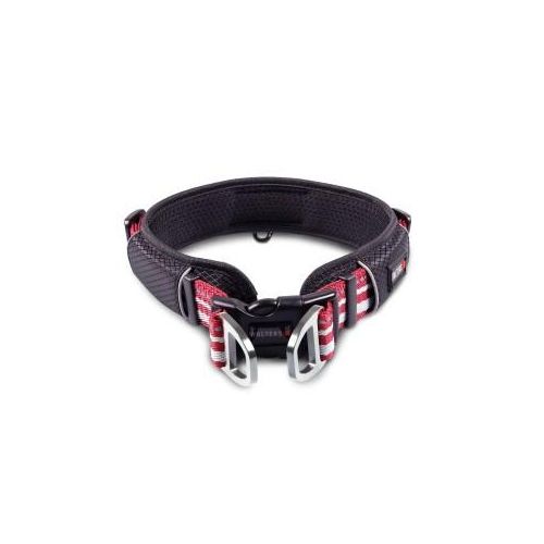Wolters Active Pro Halsband Halsband Hundehalsband rot/ silber M
