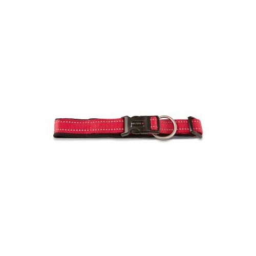 Wolters Soft & Safe Halsband Halsband Hundehalsband rot/ schwarz L