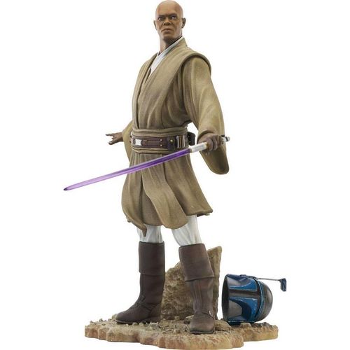 Gentle Giant - Star Wars Episode II Premier Collection Statue Mace Windu 28 cm