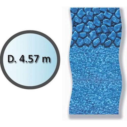 Runder boulderliner d.4.57m für oberirdische schwimmbäder - Swimline li1548sbo