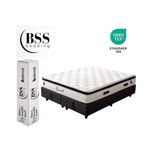 Pointhome Bss Bedding Matratze 140x200 cm, Basel, H3, Orthopädische Matratze, 7 Zonen Allergenfrei und Atmungsaktiv, Topper Integrierte Matratze