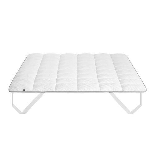 Matratzen Topper Freya 135 x 190 x 4 cm Weiß Bett Schalgelegenheit Neu