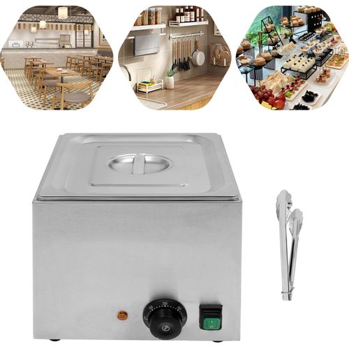 Elektrischer Würstchenwärmer, Edelstahl-Würstchenwärmer, Gewerblicher Würstchenwärmer, Silber