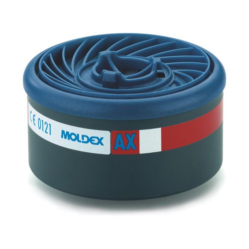 Moldex Gasfilter AX, für Serie 7000 + 9000, EasyLock® organische Gase (Siedepunkt <65°C) (9600)
