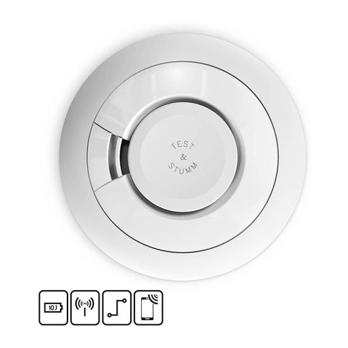 Ei Electronics Rauchwarnmelder m.APP Abfrage +Batt. Ei650iC-3XD ; Ei Eletronics)