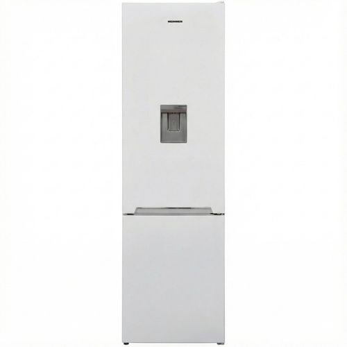 Heinner HC-V288WDE++ Kühl-Gefrierkombination mit Wasserspender, 288 L, Low-Frost, Wendetür, Weiß